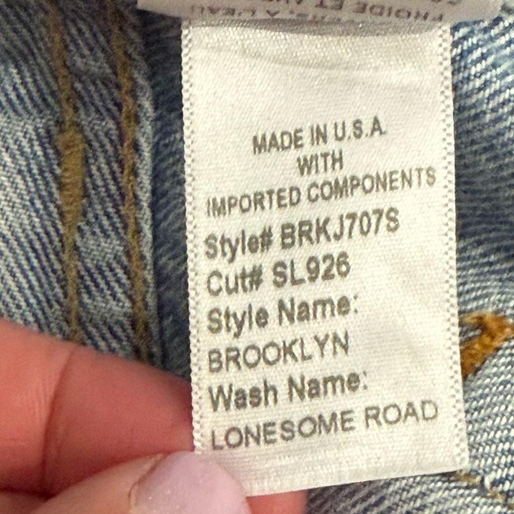 SLVRLAKE Brooklyn Mid Rise Relaxed Straight - Picture 13 of 13